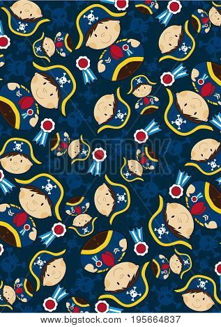 Cute Pirate Captain Pattern