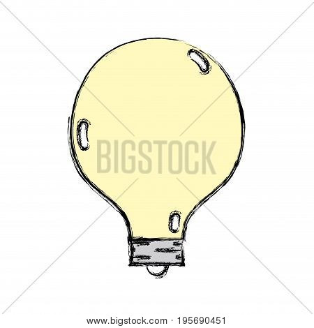 energy bulb to illuminate places vector illustration icon