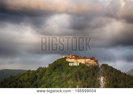 Rasnov Citadel (romanian: Cetatea Rasnov, German: Rosenauer Burg) Is A Historic Monument And Landmar