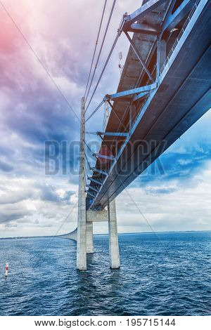 The bridge between Denmark and Sweden, Oresundsbron