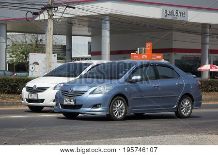 Private Sedan Car Toyota Vios.