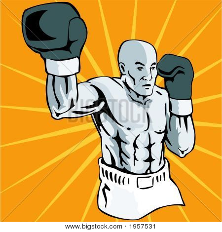 Boxer nepíchá do fotoaparátu