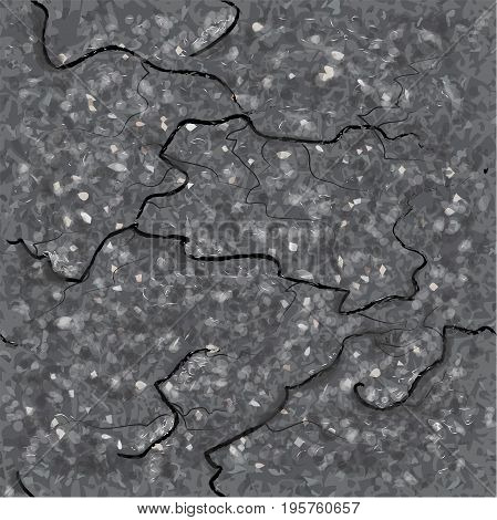 Asphalt texture. seamless texture of old sufrace