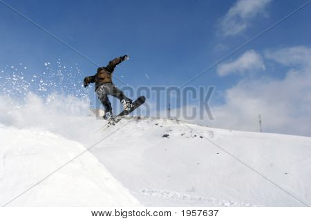 Snowboard Jump