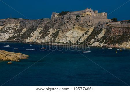 Wonderful view of Tremiti island in the Gargano national park, Puglia, Italy
