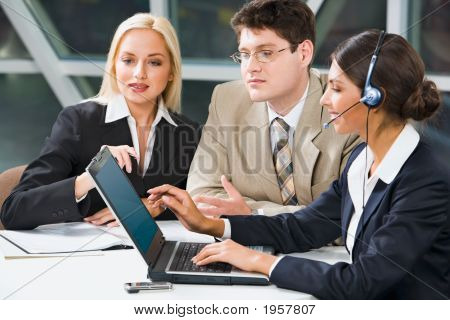 ビジネスの成功チーム