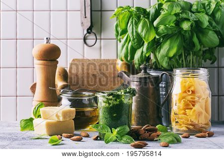 Freshly Cooked Green Pesto