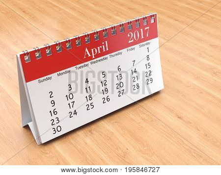 3D Rendering Calendar