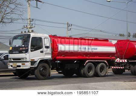 Palm Oil Truck Of Sanga Transport.