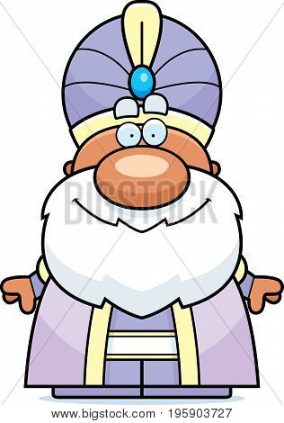 Happy Cartoon Maharaja