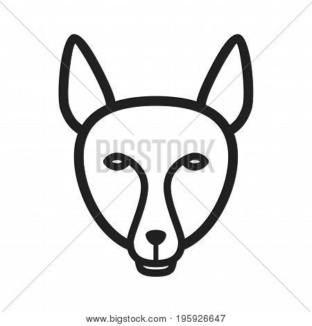 Jungle, snow, reynard icon vector image. Can also be used for Animal Faces. Suitable for mobile apps, web apps and print media.