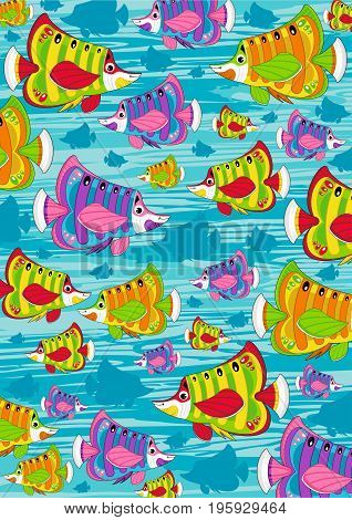Funky Fish Pattern
