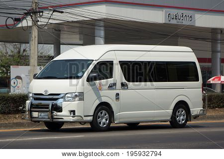 Toyota Van Of Wat Pa Daraphirom Temple.