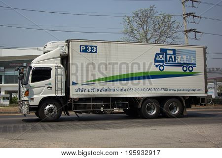 Container Truck Of Parame Logistics Transportation Company