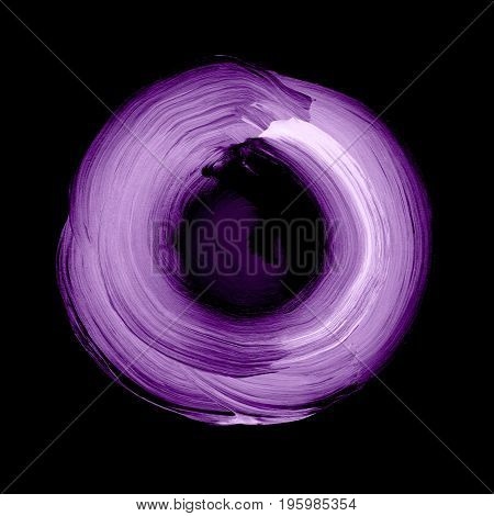 Abstract Geometrical Pink Fractal.