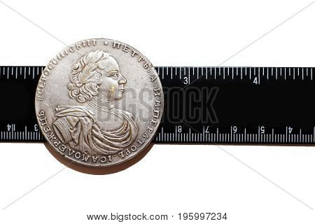 Antikvariat. Antique Iron Coins.