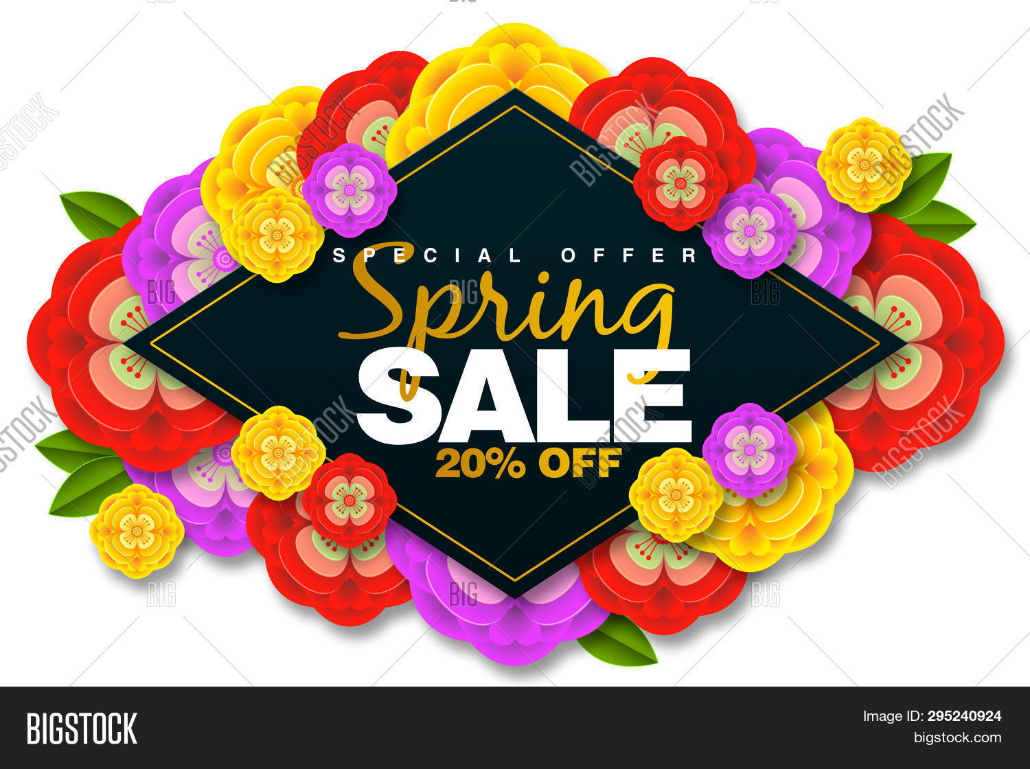 Spring Sale Image Photo Free Trial Bigstock