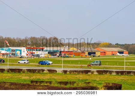 Airport Seppe Breda View From The Road, Popular Recreational Location, Bosschenhoofd, The Netherland
