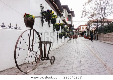 Ankara, Turkey - Hamamonu District in springtime