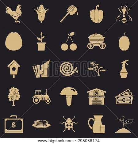 Rental Icons Set. Simple Set Of 25 Rental Vector Icons For Web For Any Design