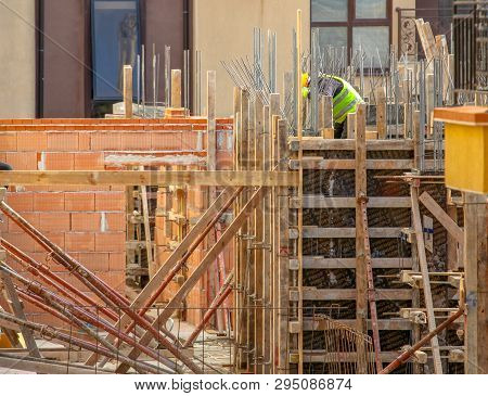 Construction Site Worker Stock Photos Color Images