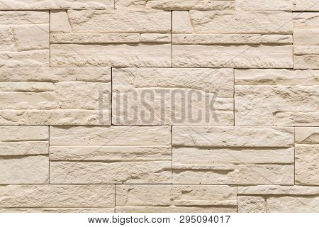 Gypsum Facing Tile On The Wall. Construction Material.