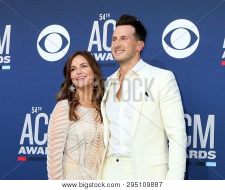 LAS VEGAS - APR 7:  Kailey Dickerson, Russell Dickerson at the 54th Academy of Country Music Awards at the MGM Grand Garden Arena on April 7, 2019 in Las Vegas, NV