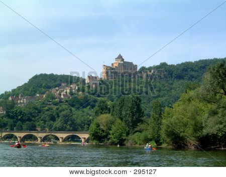 Chateau over Dordogne