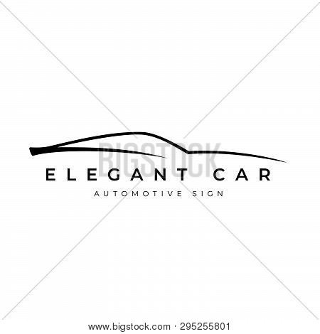 Elegat Car Outline Automotive Sign For Your Project