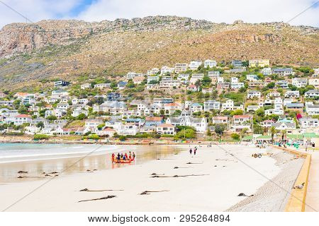 Lifeguards Training On Fish Hoek Beach