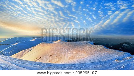 Evening Mountain Gold