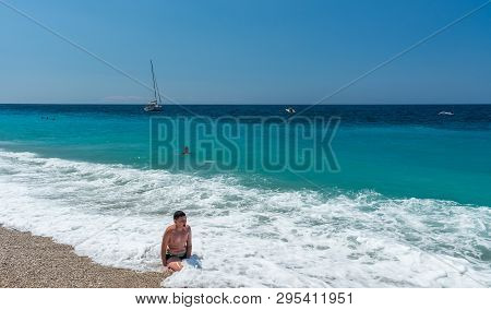Beach And Sea At The Resort Dhermi, Albania