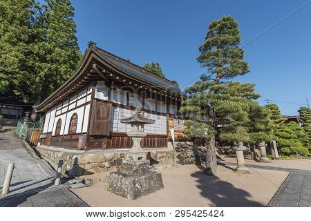 Higashiyama Hakusan Shrine In Historical City Takayama, Japan