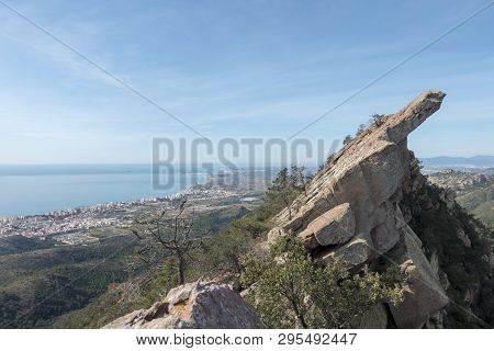 The Agujas De Santa Agueda In Benicasim, Spain