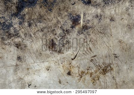 The Grunge Metal Stained Texture As Background