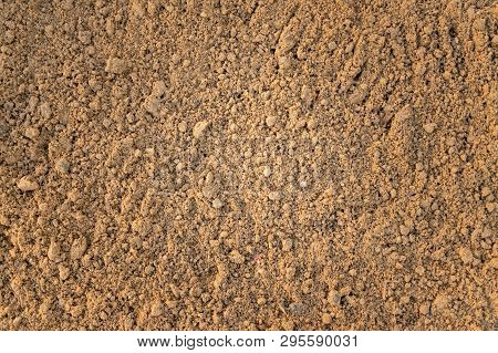 The Soil And Sand For Design And Texture
