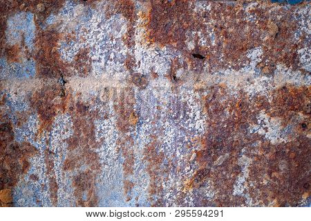 Rusty Iron For Texture, A Background And Design