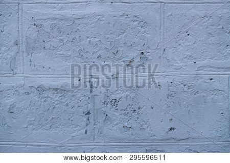 Gray Brick Wall For Design Or Texture