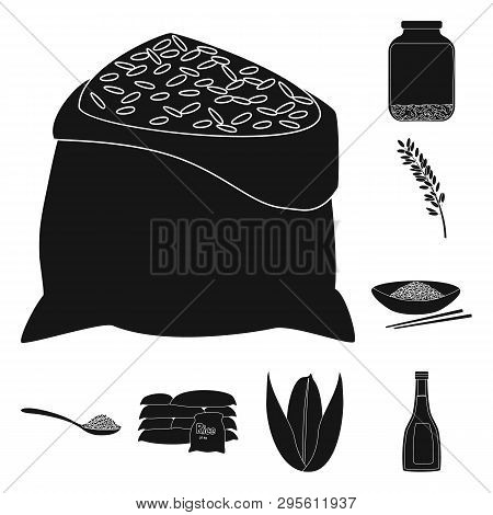 Vector Illustration Of Diet And Cooking Logo. Collection Of Diet And Organic Stock Vector Illustrati