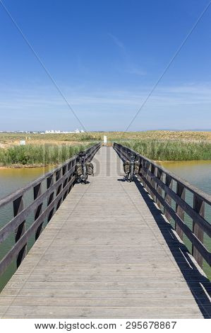 Views Near Dos Salgados Beach In Algarve (portugal)