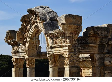The Amphitheater Of Aphrodisias Of Caria, Turkey