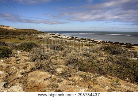 View From Denham Lookout In Western Australia
