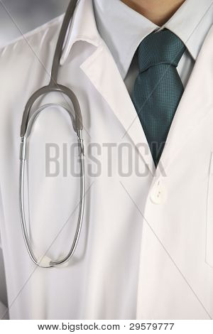doktor ve stethscope yakın çekim