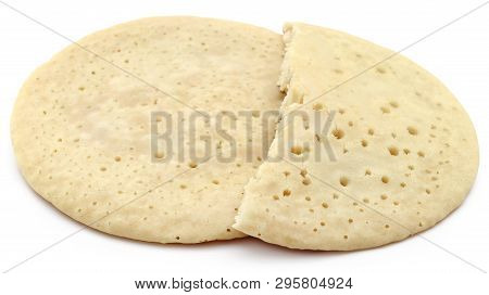 Pancake Locally Named As Chitoi Pitha In Bangladesh Over White Background