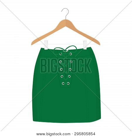 Skirt Template, Design Fashion Woman Illustration - Women Skirt