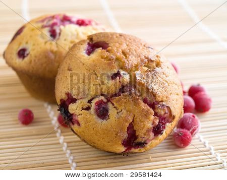 Muffins mit Blutorange