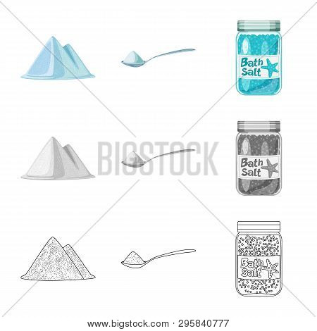 Vector Illustration Of Cooking And Sea Icon. Collection Of Cooking And Baking   Vector Icon For Stoc