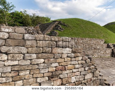 October 06, 2008, Veracruz, Mexico - Pre Hispanic Pyramid Is Seen At The Archeological Area Of El Ta