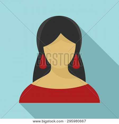 Fortune Teller Icon. Flat Illustration Of Fortune Teller Vector Icon For Web Design