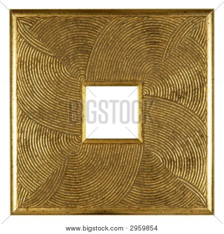 Gold plated hölzerne Bilderrahmen